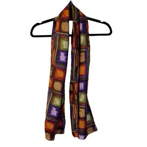 Giorgio Sant’ Angelo vintage 100% silk scarf
